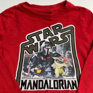 GAP x Star Wars “The Mandalorian” L/S Tee Youth Sz XS